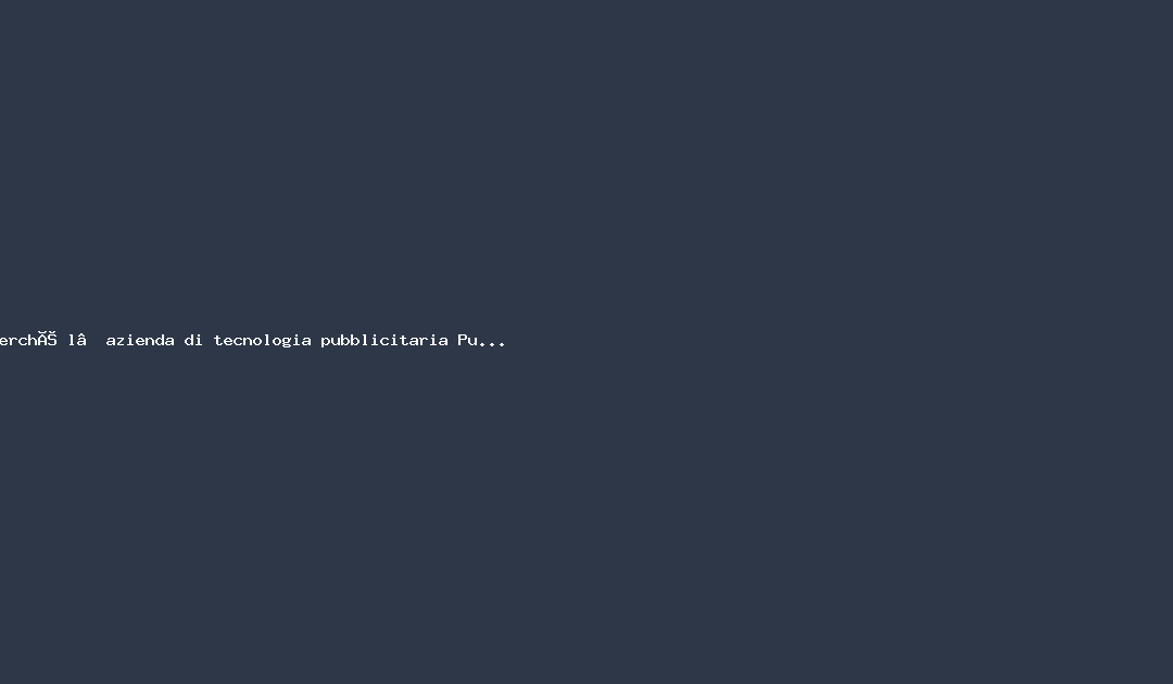 Perché l’azienda di tecnologia pubblicitaria PubMatic cita in giudizio Google – Startmag