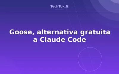 Goose, alternativa gratuita a Claude Code