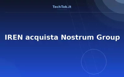 IREN acquista Nostrum Group