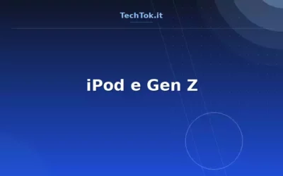 iPod e Gen Z