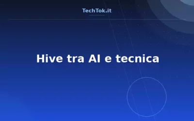 Hive tra AI e tecnica