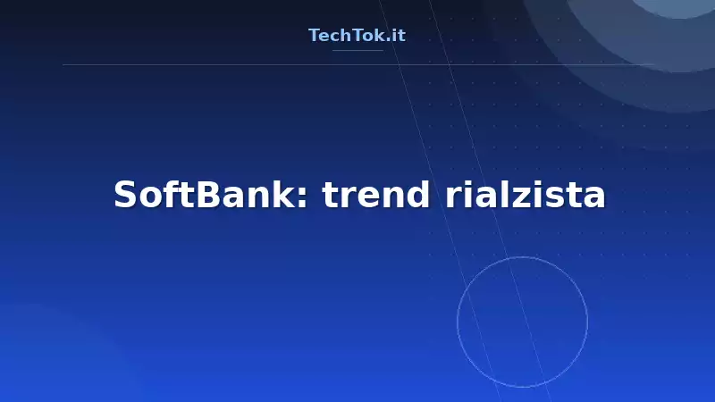 SoftBank: trend rialzista