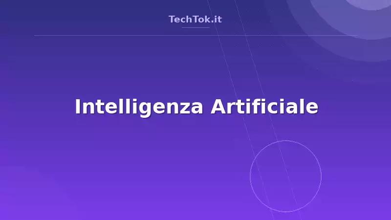 Intelligenza Artificiale