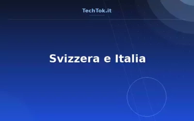 Svizzera e Italia