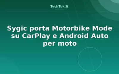 Sygic porta Motorbike Mode su CarPlay e Android Auto per moto