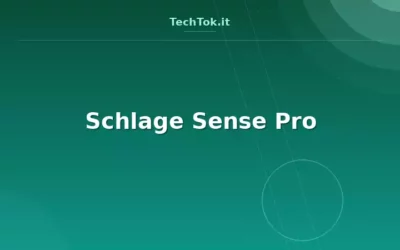 Schlage Sense Pro