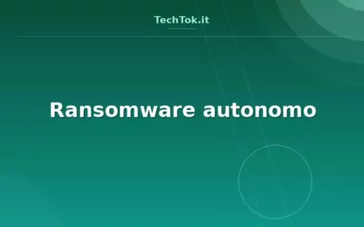 Ransomware autonomo