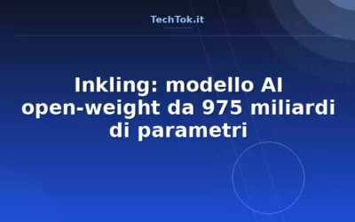 Inkling: modello AI open-weight da 975 miliardi di parametri