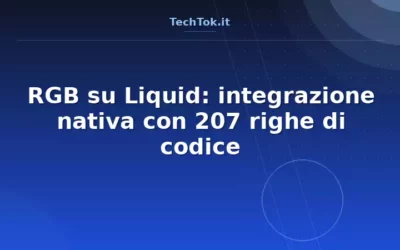 RGB su Liquid: integrazione nativa con 207 righe di codice