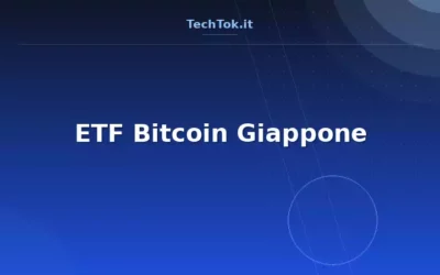 ETF Bitcoin Giappone