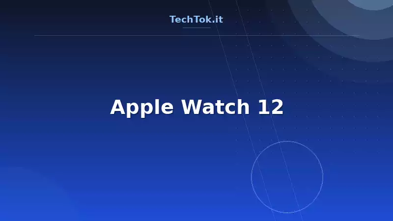 Apple Watch 12