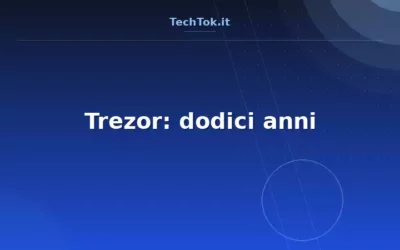Trezor: dodici anni