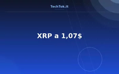 XRP a 1,07$