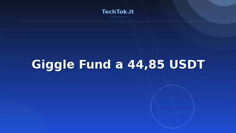 Giggle Fund a 44,85 USDT