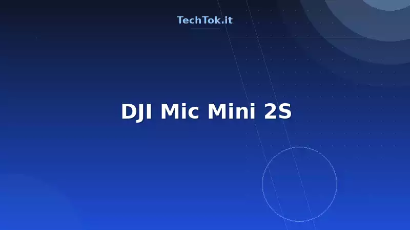 DJI Mic Mini 2S