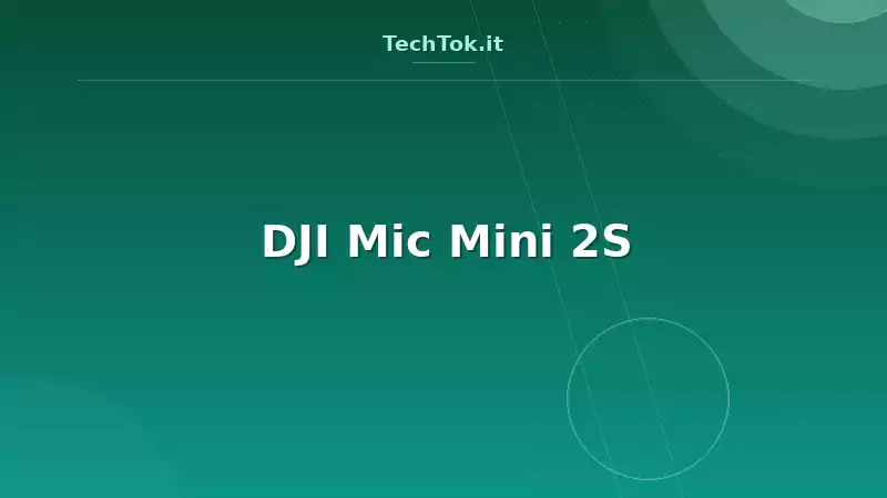 DJI Mic Mini 2S